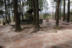 紫香楽京の甲賀寺跡