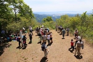 横山岳山頂